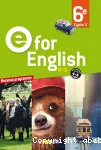 E for english